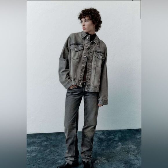 Zara Jackets & Blazers - NWT Zara OVERSIZED MULTI-POSITIONAL JACKETSize M-L